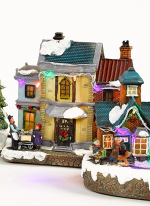 Kerst huis verlicht - verkoper - Afbeelding 2