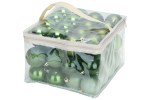 Set Kerstballen groen - 48st
