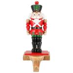 Notenkraker kerstsokhouder