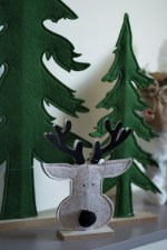 Kerstboom op voet vilt - medium - Afbeelding 3