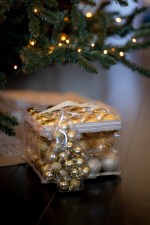 Set Kerstballen goud - 48st - Afbeelding 2