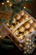 Set Kerstballen goud - 48st - Afbeelding 3