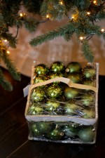 Set Kerstballen groen - 48st - Afbeelding 5