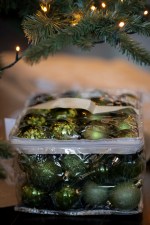 Set Kerstballen groen - 48st - Afbeelding 6