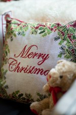 Kerstkussen merry christmas - Afbeelding 3