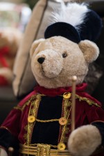 Beer verkleed als soldaat - rood - Afbeelding 2