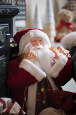 Kerstfiguur rood - klein - Afbeelding 2