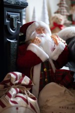 Kerstfiguur rood - medium - Afbeelding 3