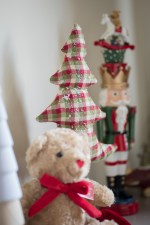 Kerstboom op voet ruiten - medium - Afbeelding 2