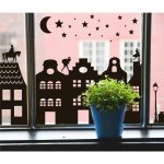 Raamsticker kerst/Sint