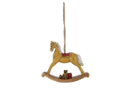 Schommelpaard cognac - hanger